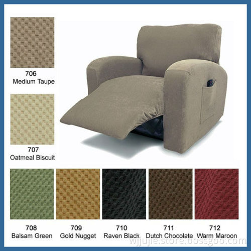 Stretch pique recliner sofa slipcovers